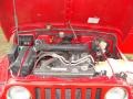2005 Flame Red Jeep Wrangler X 4x4  photo #15