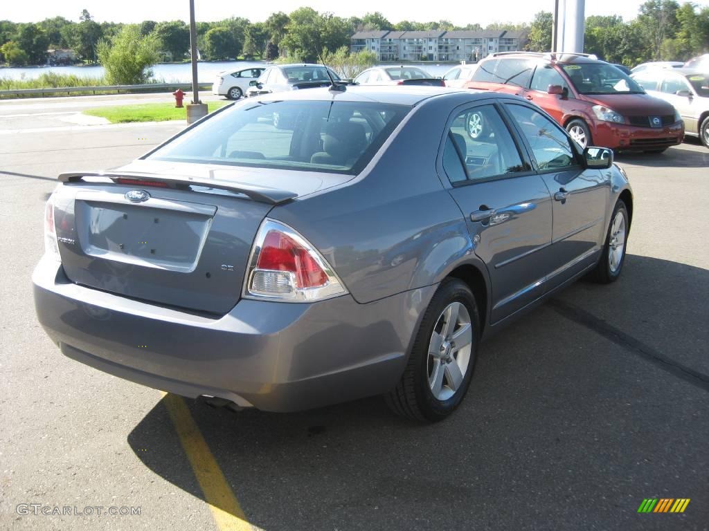 2007 Fusion SE - Tungsten Grey Metallic / Charcoal Black photo #8