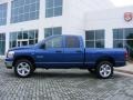 2008 Patriot Blue Pearl Dodge Ram 1500 Big Horn Edition Quad Cab 4x4  photo #2