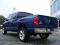 2008 Patriot Blue Pearl Dodge Ram 1500 Big Horn Edition Quad Cab 4x4  photo #3