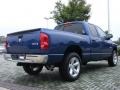 2008 Patriot Blue Pearl Dodge Ram 1500 Big Horn Edition Quad Cab 4x4  photo #5