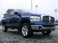 2008 Patriot Blue Pearl Dodge Ram 1500 Big Horn Edition Quad Cab 4x4  photo #7