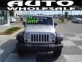 2009 Bright Silver Metallic Jeep Wrangler X 4x4  photo #2