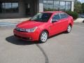 Vermillion Red - Focus SE Sedan Photo No. 2