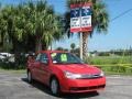 2008 Vermillion Red Ford Focus SE Sedan  photo #1