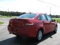 2008 Vermillion Red Ford Focus SE Sedan  photo #3