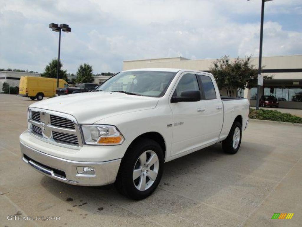 2009 Ram 1500 Big Horn Edition Quad Cab - Stone White / Dark Slate/Medium Graystone photo #1