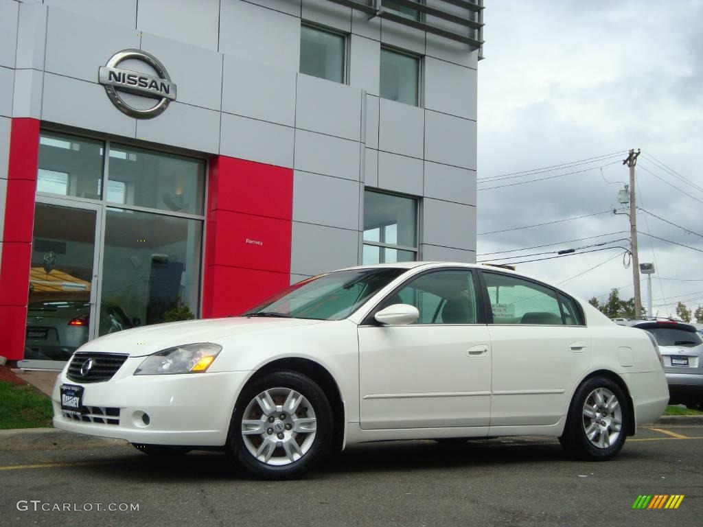 2006 Altima 2.5 S Special Edition - Satin White Pearl / Blond photo #5
