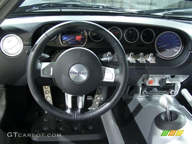 2005 Ford GT Standard GT Model Ebony Black Dashboard Photo #181647