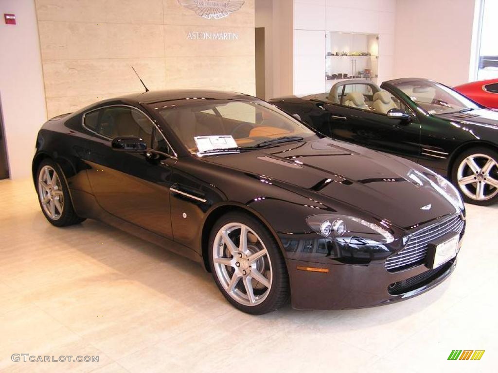 2006 V8 Vantage Coupe - Onyx Black / Kestrel Tan photo #1