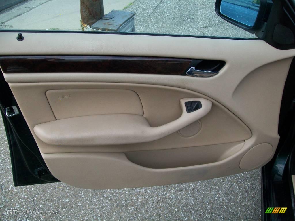 2002 3 Series 325i Sedan - Oxford Green Metallic / Sand photo #10