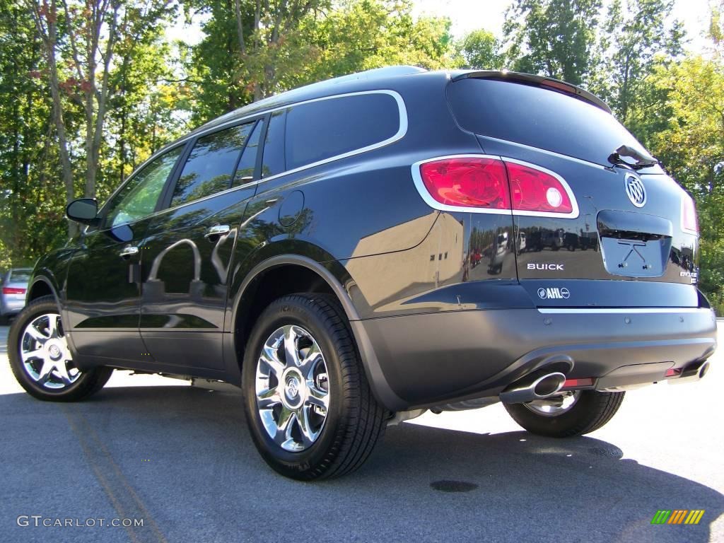 2010 Enclave CXL - Carbon Black Metallic / Titanium/Dark Titanium photo #4