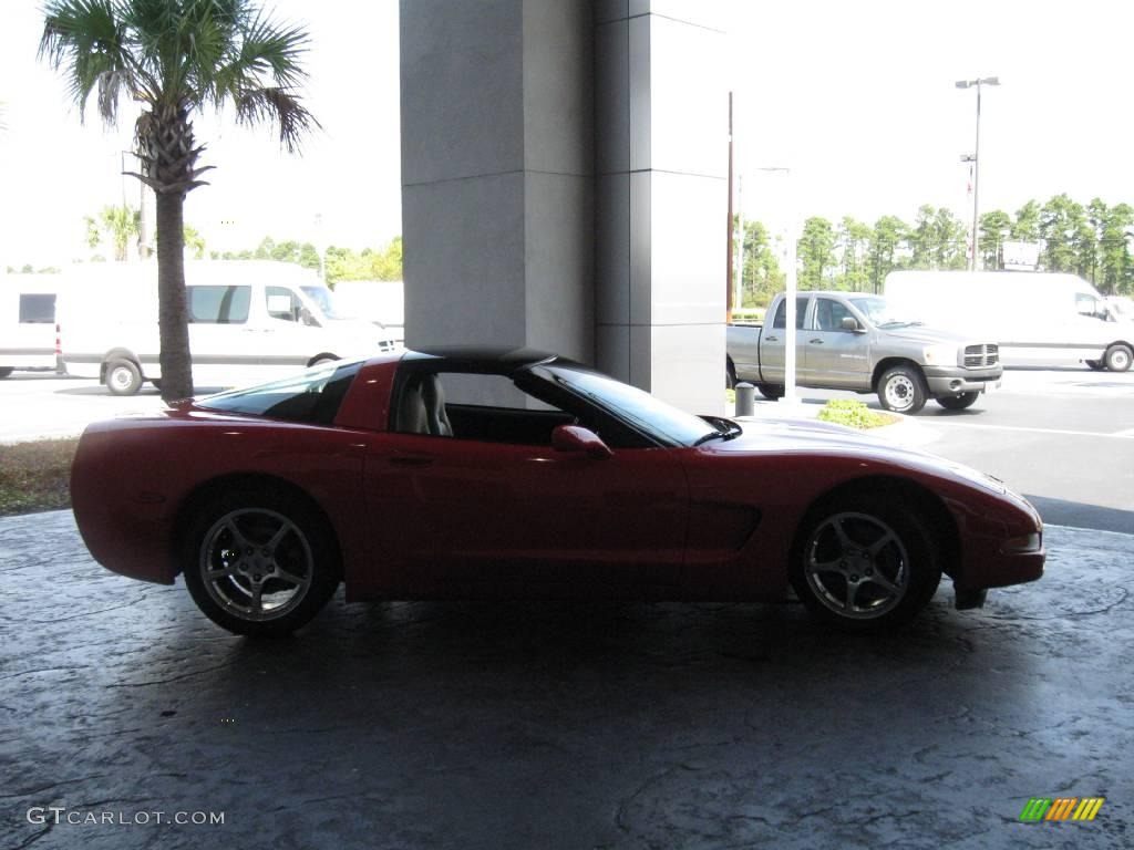 2004 Corvette Coupe - Torch Red / Light Oak photo #6