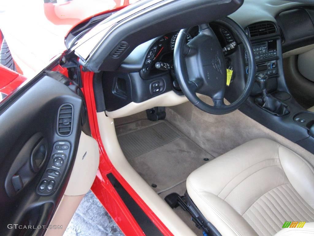 2004 Corvette Coupe - Torch Red / Light Oak photo #10