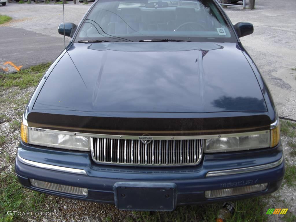 1993 Grand Marquis LS - Twilight Blue Metallic / Blue photo #2