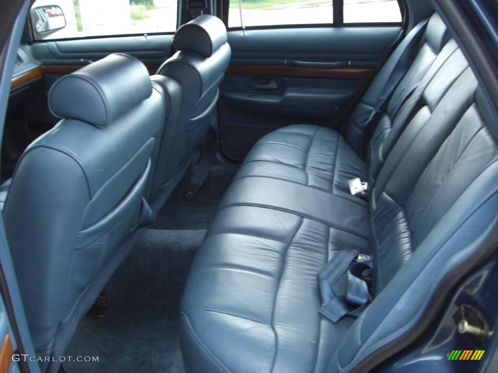 1993 Grand Marquis LS - Twilight Blue Metallic / Blue photo #11