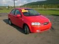 Sport Red - Aveo LS Sedan Photo No. 3