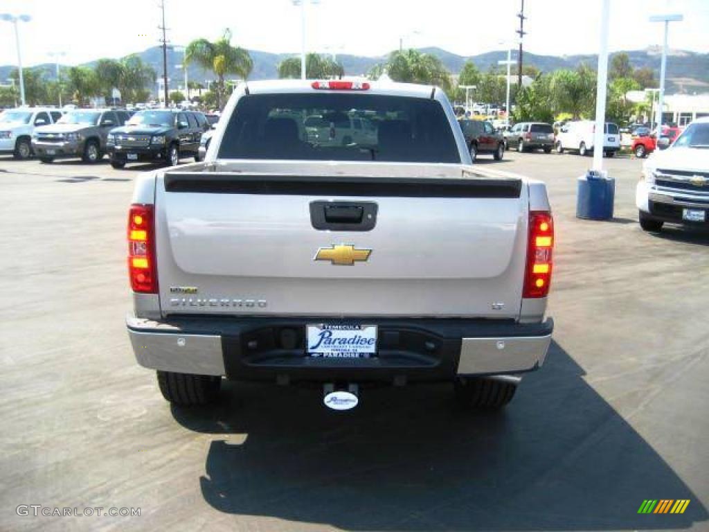 2009 Silverado 1500 LT Crew Cab - Silver Birch Metallic / Ebony photo #11