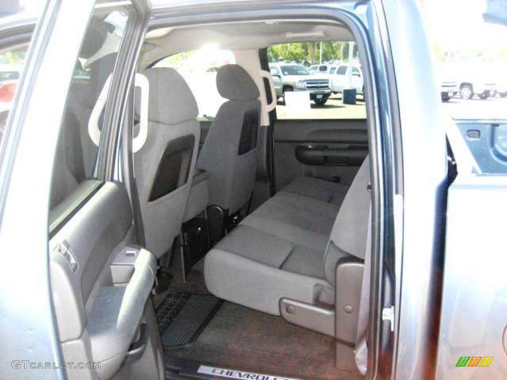 2009 Silverado 1500 LT Crew Cab - Blue Granite Metallic / Ebony photo #13