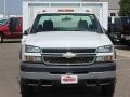 Summit White - Silverado 3500HD Regular Cab Chassis Dump Truck Photo No. 2
