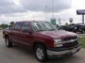 2005 Sport Red Metallic Chevrolet Silverado 1500 LS Crew Cab  photo #7