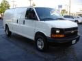 2009 Summit White Chevrolet Express 2500 Extended Cargo Van  photo #2