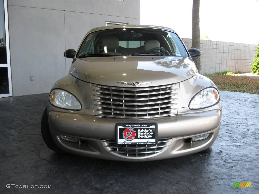 2005 PT Cruiser GT Convertible - Linen Gold Metallic Pearl / Taupe/Pearl Beige photo #4