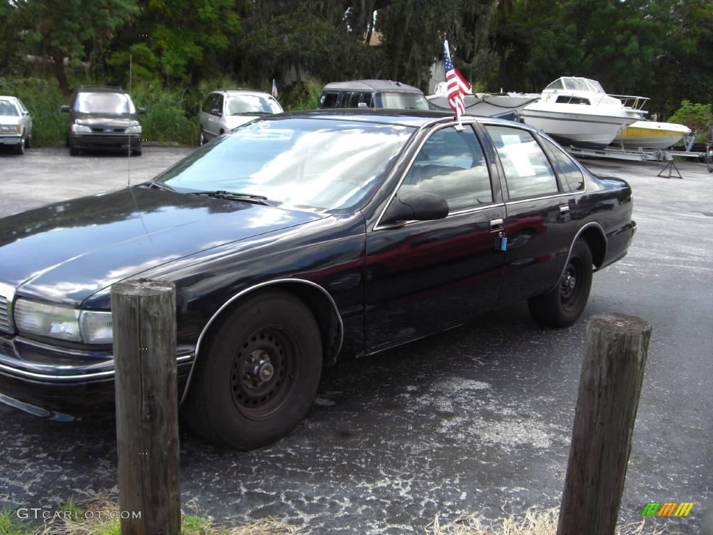 1996 Caprice Classic Sedan - Black / Blue photo #1