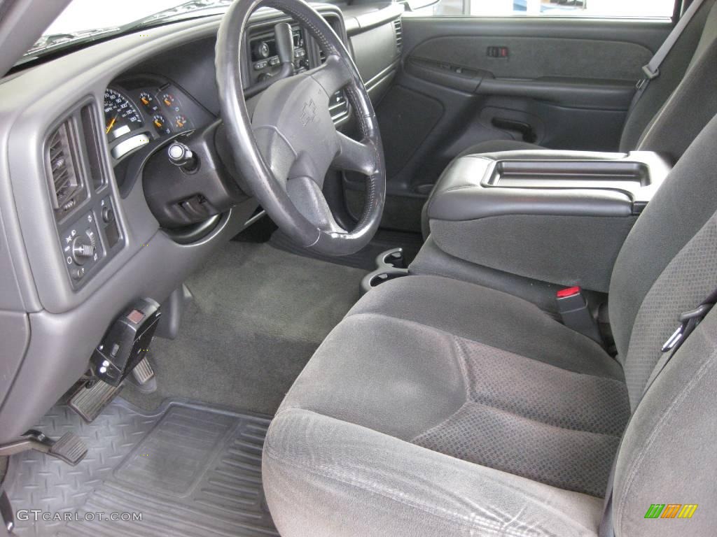 2003 Silverado 1500 LS Extended Cab - Dark Carmine Red Metallic / Medium Gray photo #5