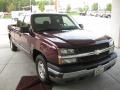 2003 Dark Carmine Red Metallic Chevrolet Silverado 1500 LS Extended Cab  photo #19