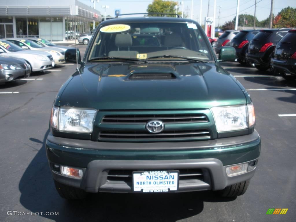 1999 4Runner SR5 4x4 - Imperial Jade Green Mica / Oak photo #2