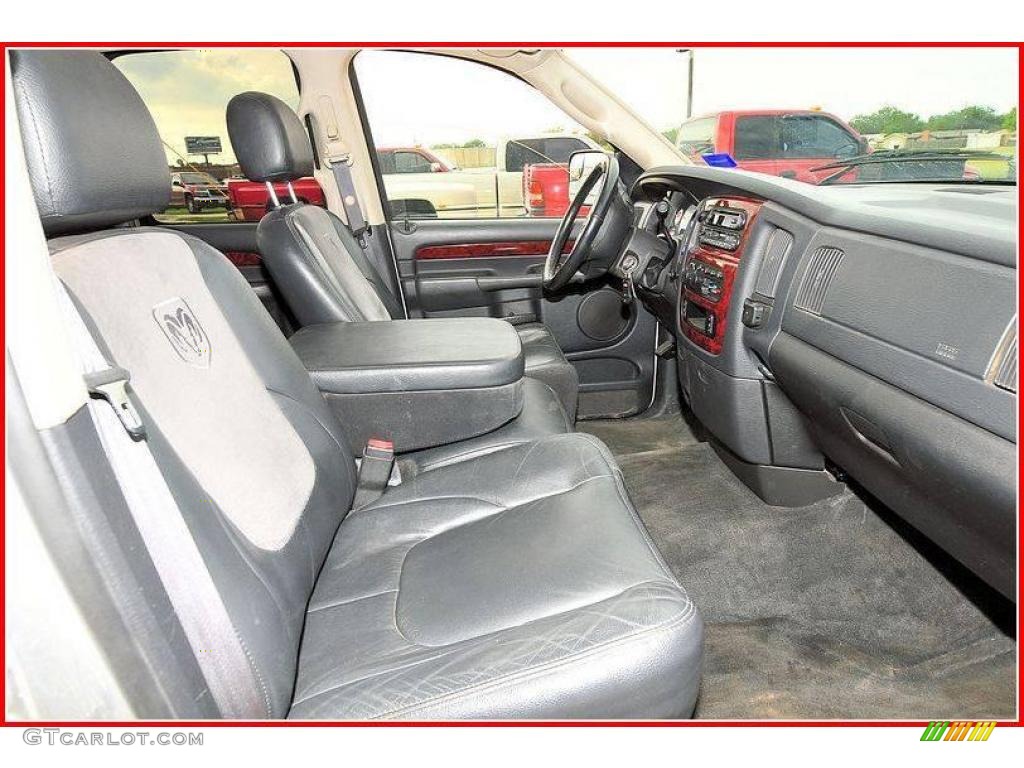 2003 Ram 3500 Laramie Quad Cab Dually - Bright Silver Metallic / Dark Slate Gray photo #22