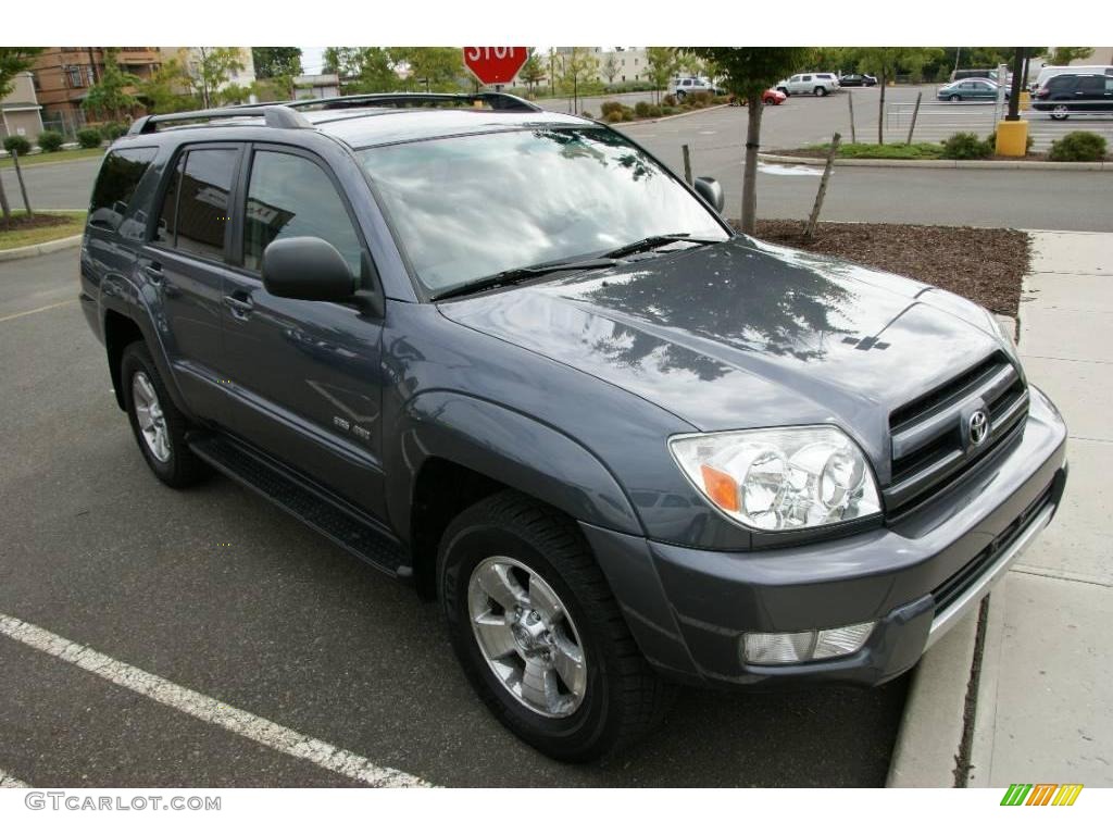 2004 4Runner SR5 4x4 - Galactic Gray Mica / Stone photo #3