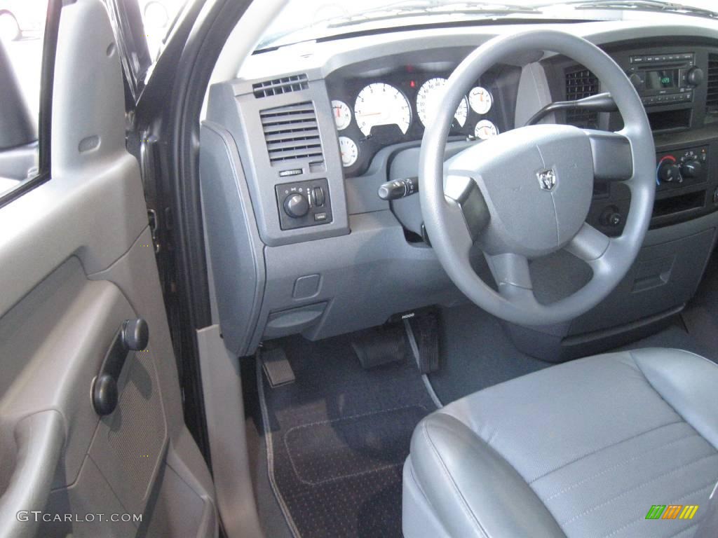 2007 Ram 1500 ST Quad Cab - Mineral Gray Metallic / Medium Slate Gray photo #9