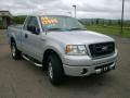 2006 Silver Metallic Ford F150 STX Regular Cab 4x4  photo #3