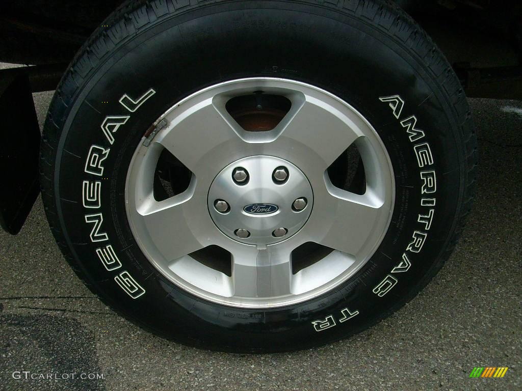 2006 F150 STX Regular Cab 4x4 - Silver Metallic / Medium Flint photo #7