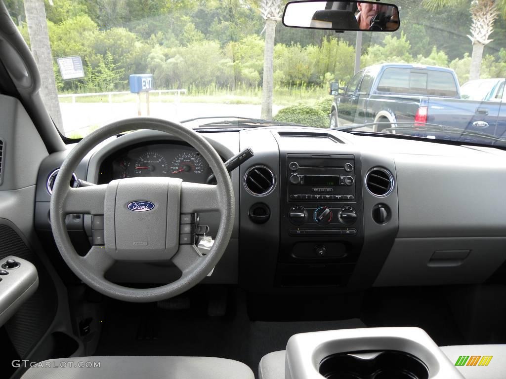 2005 F150 XLT SuperCrew - Dark Toreador Red Metallic / Medium Flint Grey photo #3