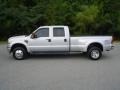 2008 Silver Metallic Ford F350 Super Duty XLT Crew Cab 4x4 Dually  photo #8