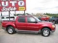 2003 Redfire Metallic Ford Explorer Sport Trac XLT 4x4  photo #2