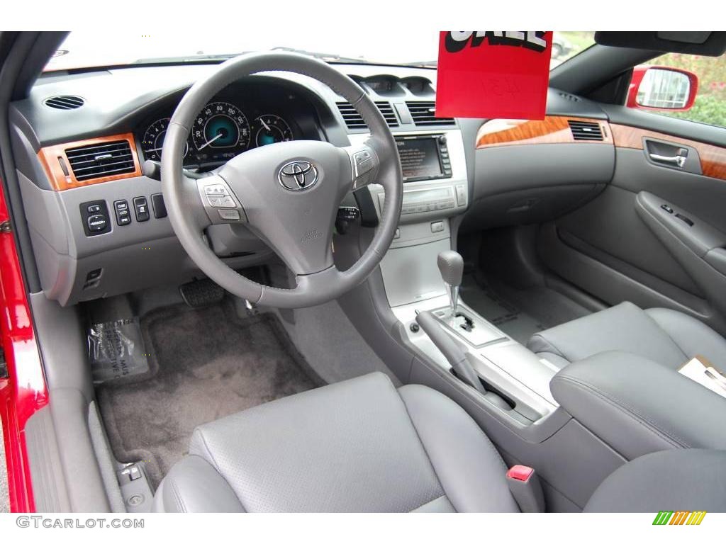 2007 Solara SLE V6 Convertible - Absolutely Red / Dark Stone photo #7