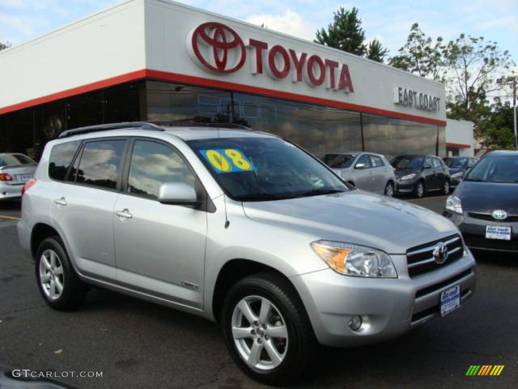 2008 RAV4 Limited 4WD - Classic Silver Metallic / Ash photo #1