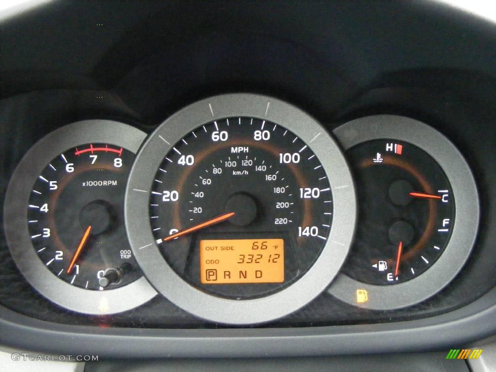 2008 RAV4 Limited 4WD - Black / Ash photo #9