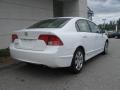 Taffeta White - Civic LX Sedan Photo No. 3