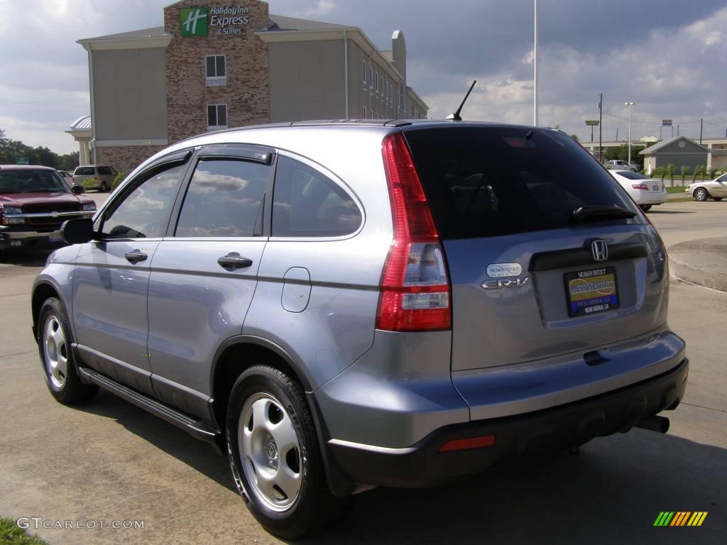2007 CR-V LX - Glacier Blue Metallic / Gray photo #3