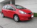 2009 Milano Red Honda Fit   photo #1