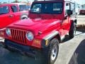 Flame Red - Wrangler SE 4x4 Photo No. 2