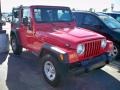 Flame Red - Wrangler SE 4x4 Photo No. 5