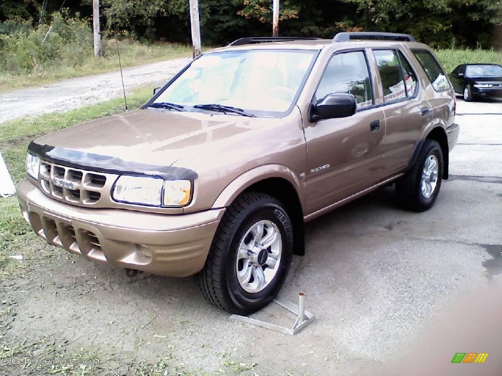 2000 Rodeo LS 4WD - Roman Bronze Metallic / Beige photo #2