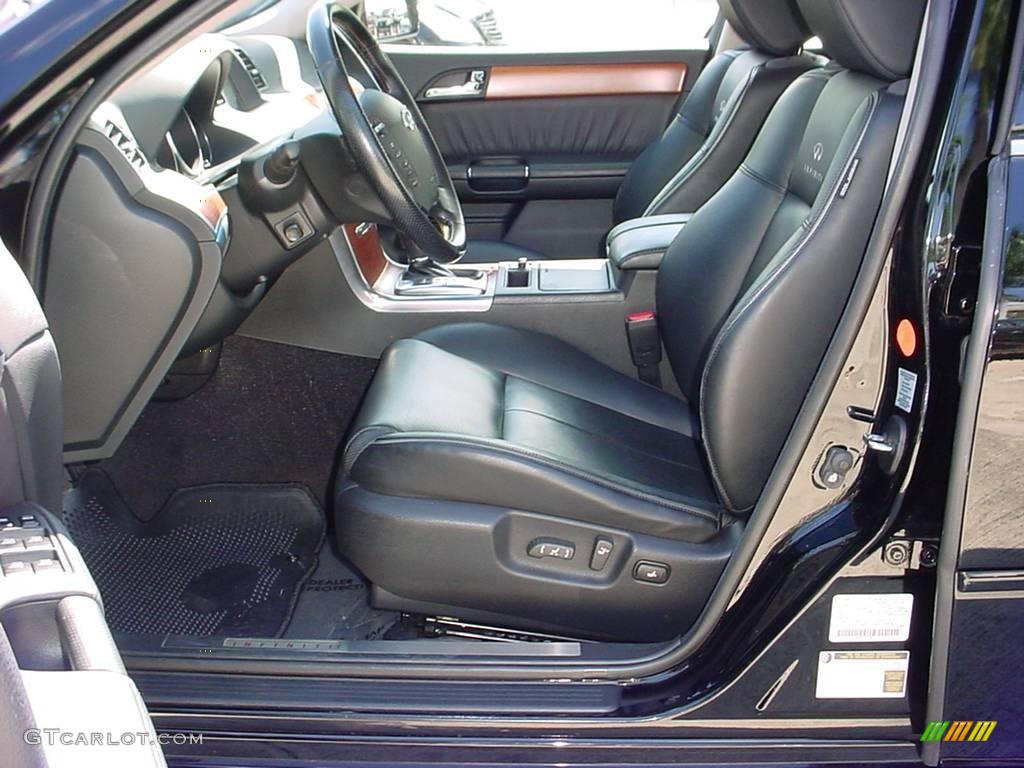 Graphite Interior 2007 Infiniti M 45 Sport Sedan Photo #18192471
