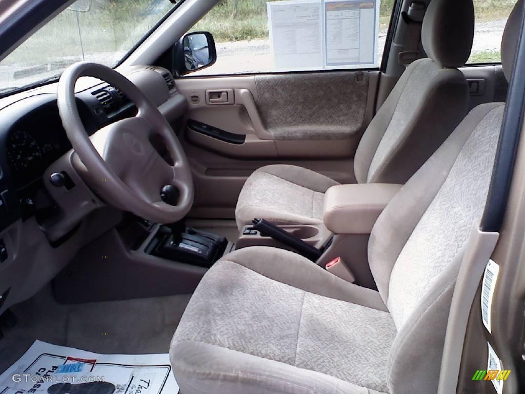 2000 Rodeo LS 4WD - Roman Bronze Metallic / Beige photo #5
